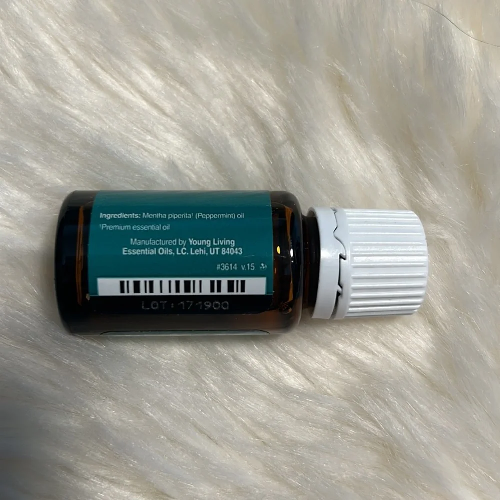 Youngliving Mint Satin Facial Scrub and Peppermint Essential Oil